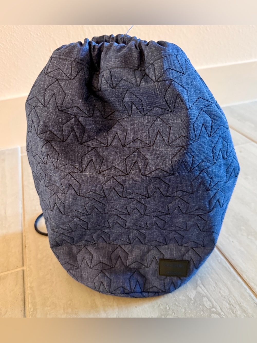 Vera Bradley X Shawn Johnson ReActive Ditty Bag Star Power Blue Rare Collab - Picture 5 of 5